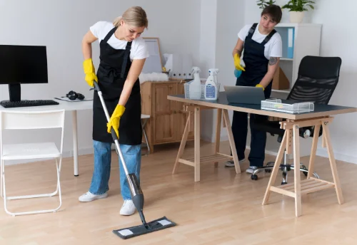 Nettoyage de bureau professionnel à Roumagne