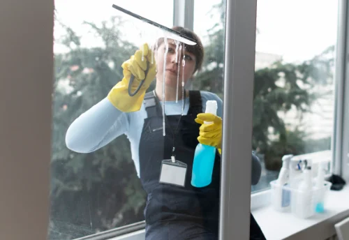 Nettoyage de vitres intérieures et extérieures à Roumagne